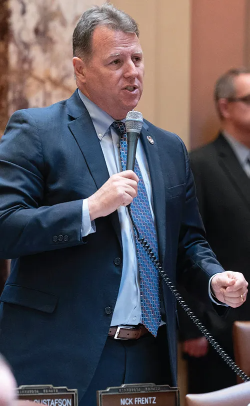 Minnesota State Senator, Nick Frentz